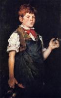 Chase, William Merritt - The Apprentice aka Boy Smoking